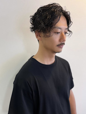 【老沼優希】スパイラルパーマ×艶スタイリング