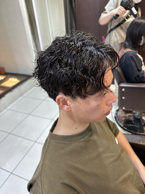 ウェーブパーマ