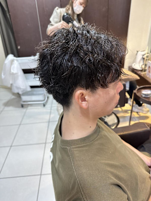 ウェーブパーマ