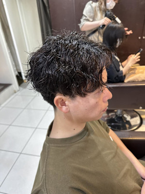 ウェーブパーマ