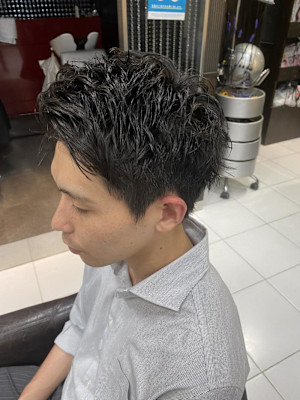 スパイキーショート/メンズ/眉カット【錦糸町北口】