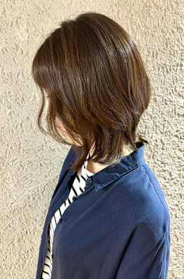 エアリーカール外はねセミディ