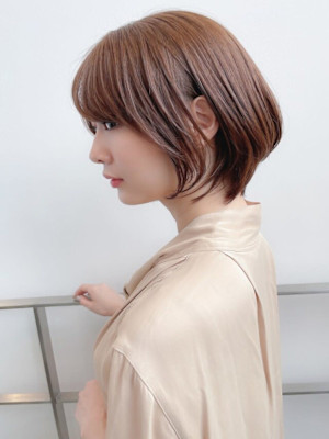 グラデーションで立体★小顔グラボブ