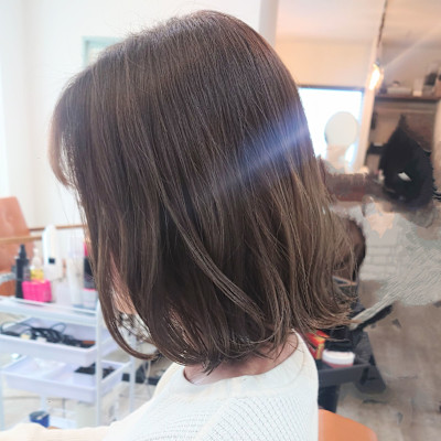 グレージュボブ