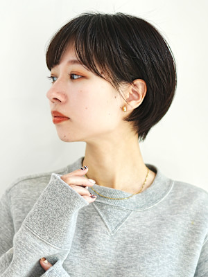 大人丸みショート