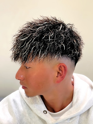 トルネードショートフェード×鬼メッシュ