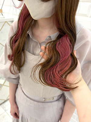 ミルクベージュ×さくらぴんく＊まゆ