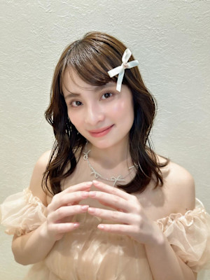 姫カットカールセミディシアーカラー