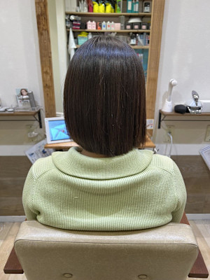 姫カットカールセミディシアーカラー