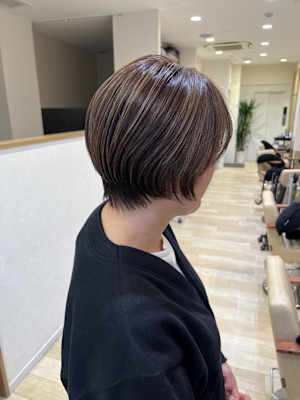 姫カットカールセミディシアーカラー