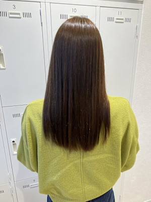 姫カットカールセミディシアーカラー