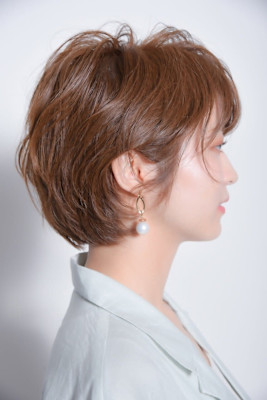 ショートボブ×くせ毛風パーマ♪【大阪/心斎橋/四ツ橋/新町】