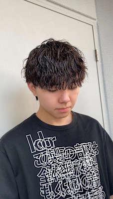 大人気ツイストスパイラルパーマ