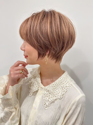 20代/30代/40代/50代/ショート/ショートボブ/小顔