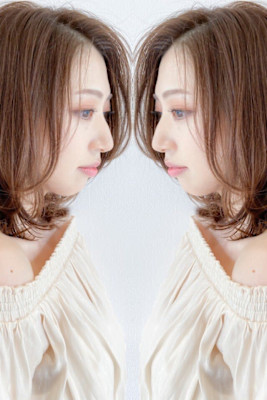 ミディアム×大人のレイヤーカット