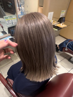 2ブリーチ ミルクティカラー