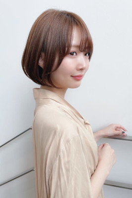 グラデーションで立体★小顔グラボブ《piece201》