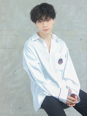 【韓国風メンズスタイル】シャドウパーマ