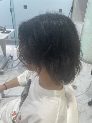 スパイラルパーマ