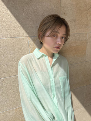 姫カットカールセミディシアーカラー