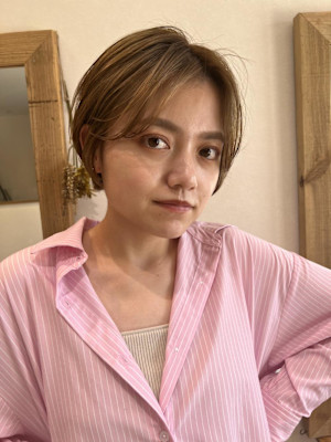 姫カットカールセミディシアーカラー