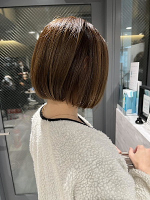 姫カットカールセミディシアーカラー