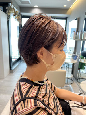 姫カットカールセミディシアーカラー