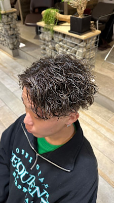 スパイラルパーマ