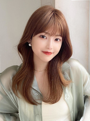 美髪/髪質改善/韓国/切りっぱなしボブ/フェイスレイヤー