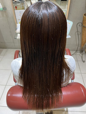 髪質改善ストレート