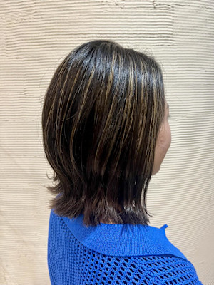 【MICHI refre店　佐藤彩】ハイライトカラー