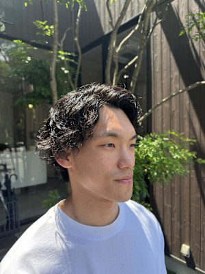 スパイラルパーマ/山本凌也
