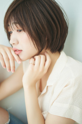 40代ショートボブ/上野/上野駅