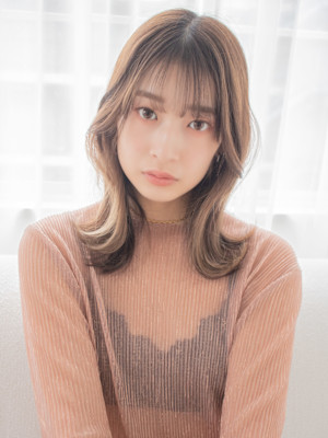 大人可愛い20代30代/髪質改善/ブリーチ/レイヤーカット