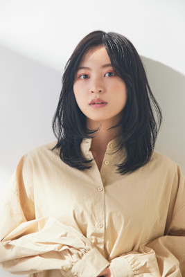 40代黒髪レイヤー/上野/上野駅