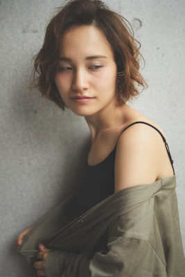 ひし形ショートボブ【東京駅/丸の内】