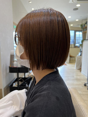 姫カットカールセミディシアーカラー