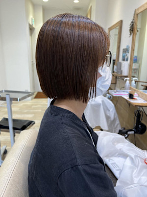 姫カットカールセミディシアーカラー