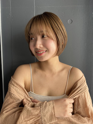 姫カットカールセミディシアーカラー