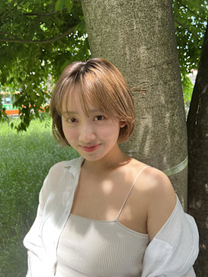 姫カットカールセミディシアーカラー