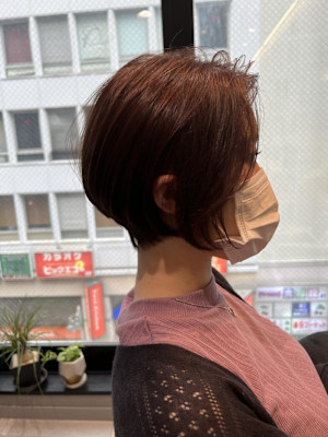 姫カットカールセミディシアーカラー