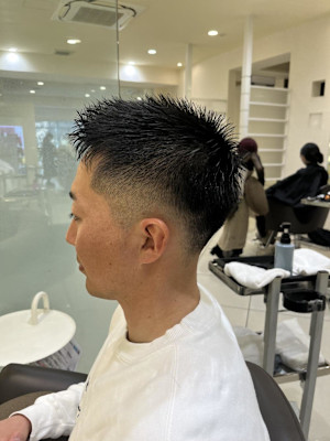 【メンズ】ナチュラルスキンフェード