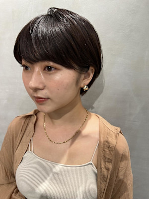 姫カットカールセミディシアーカラー