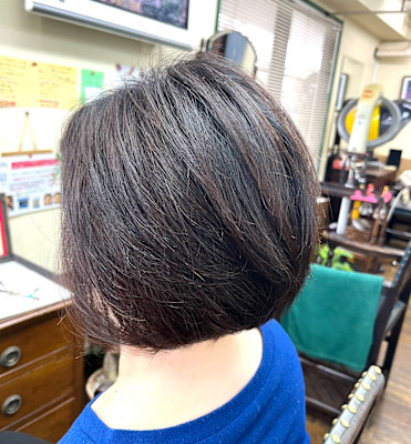 髪工房てんとう虫×ショートボブ　