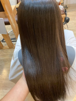 お客様髪質改善データ1349（梅雨対策ストレート）