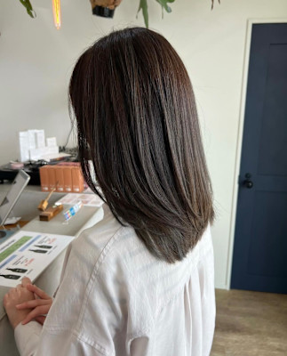 ハイライトブリーチダブルカラー髪質改善トリートメント