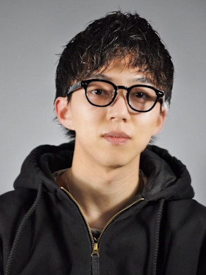 ハイライト/マッシュパーマ/ウルフ/アッシュブラック/波巻き