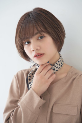 40代丸みショート/上野/上野駅