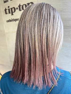 ピンクグラデーション tiptop 目白