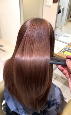 髪質改善カラー